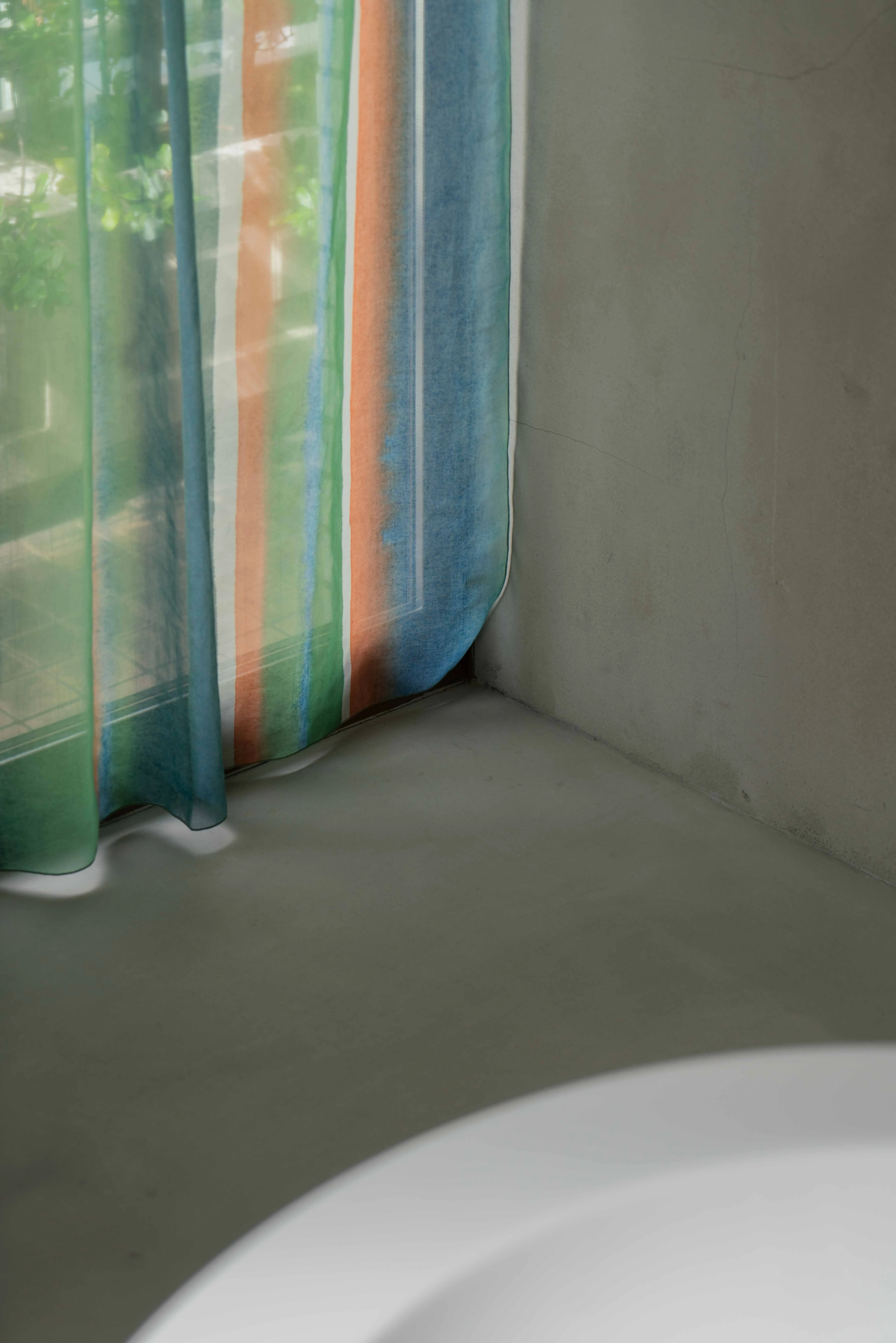 浴室のカーテン